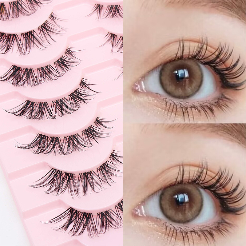 Eyelash Extension Japanese - 10 Çift Doğal Uzun Takma Kirpik