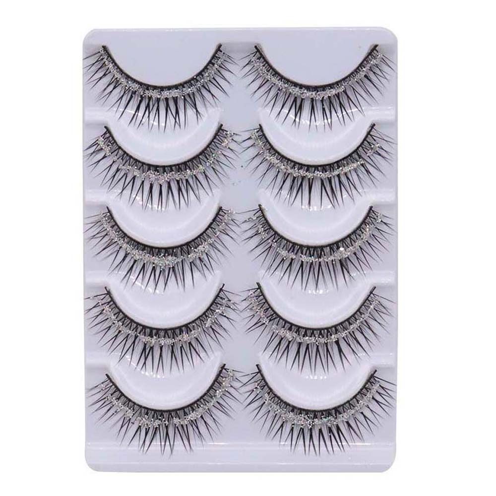 Eyelash Extension For Big Eyes - Kalıcı Parlak Yapay Elmas Simli Payetler