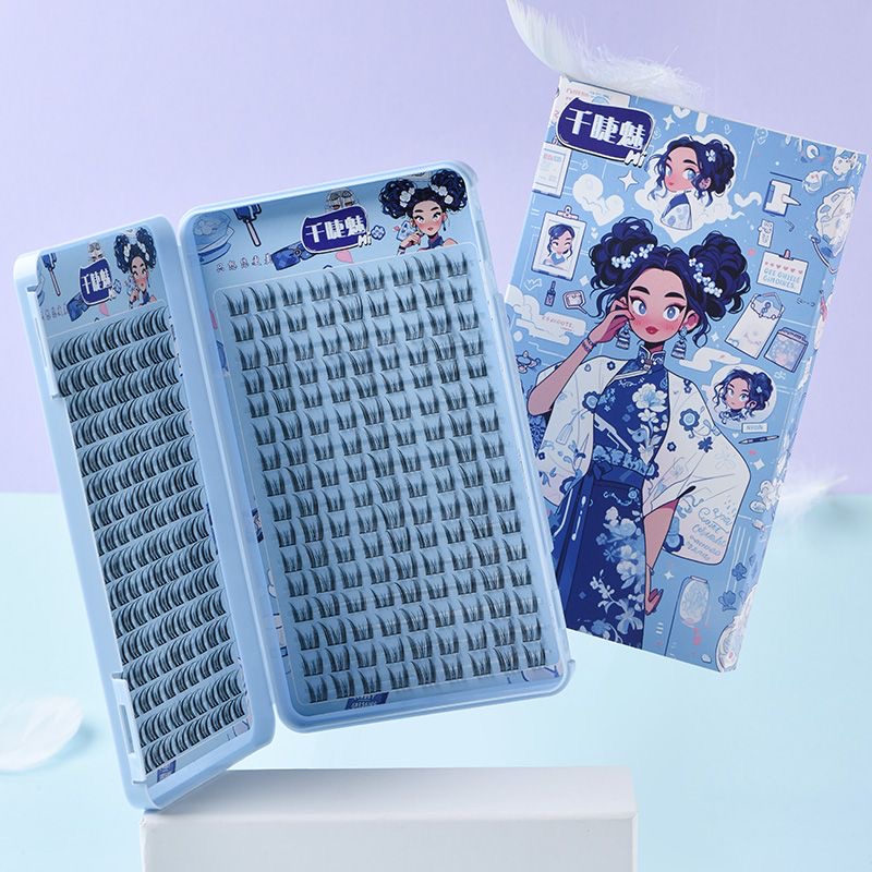 Eyelash Extension For Big Eyes - Yüksek kapasiteli Manga Kirpik Kirpik Kitabı