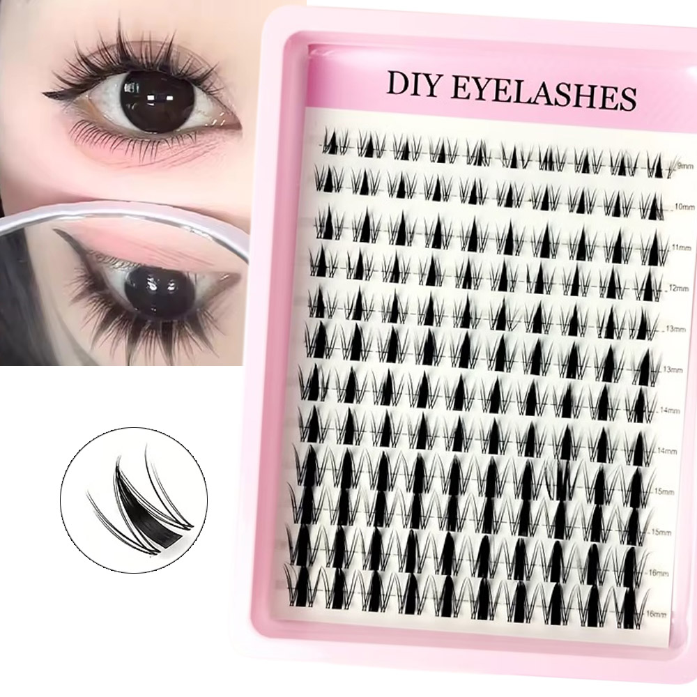 Eyelash Extension Wet Look - 120 adet Peri Kirpikleri 8-16mm Manga