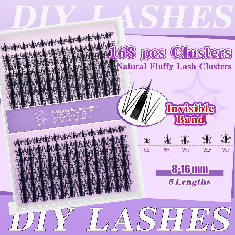 Eyelash Extension Equipment - Doğal Kirpikler Kirpik Demetleri Tekli Kabarık