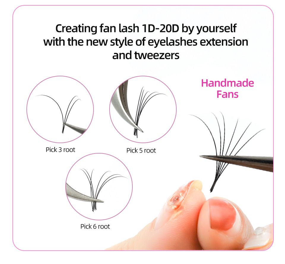 RUJADE B C CC D Curl Kaşmir Ki - Eyelash Extension Russian Volume incelemesi ve fiyatı