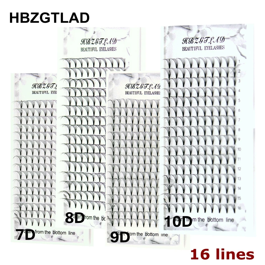 HBZGTLAD 16 Sıralı Büyük Kapas - Eyelash Extension Russian Volume incelemesi ve fiyatı