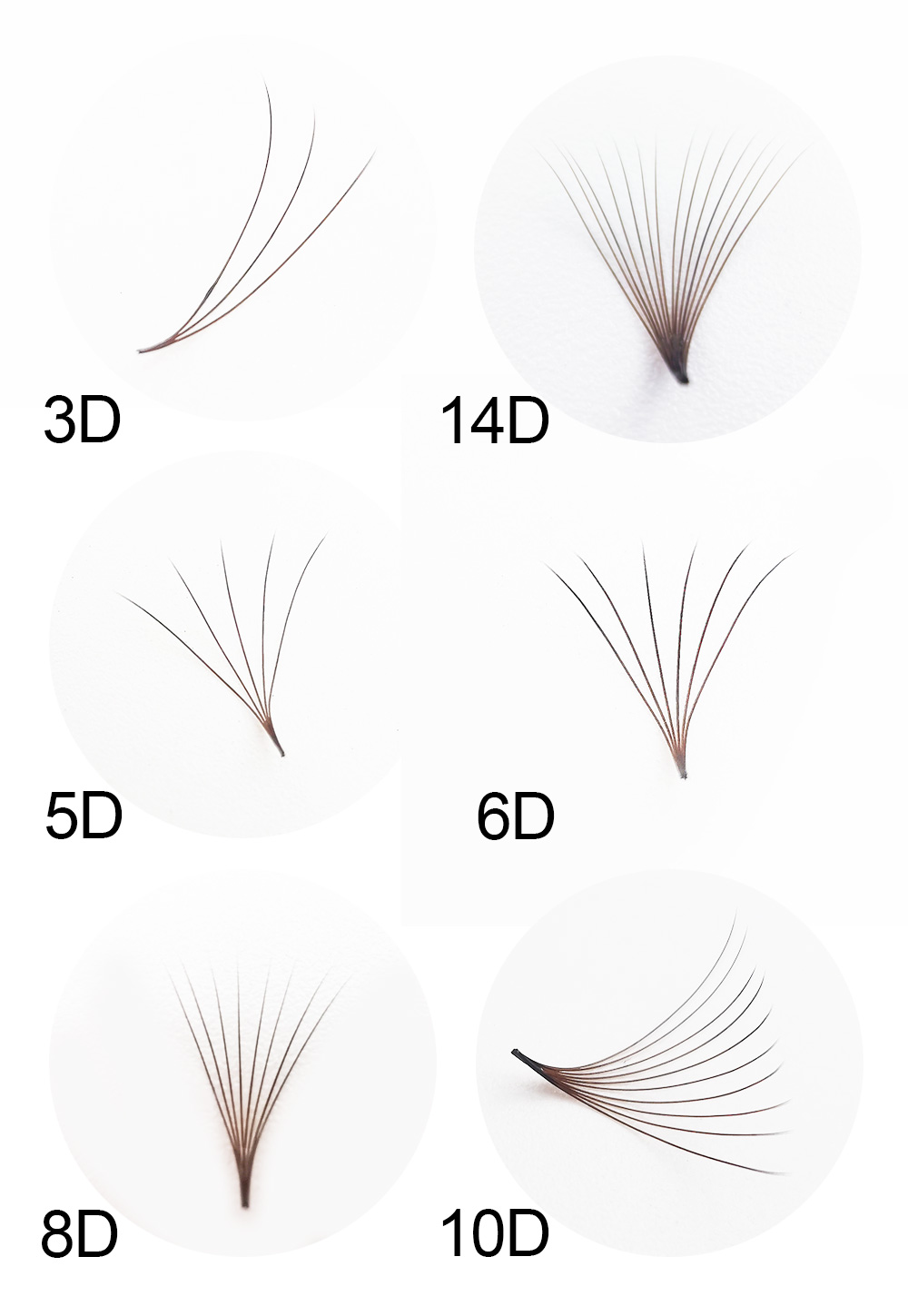 Supmacio Kahverengi Gevşek Fan - Eyelash Extension Russian Volume incelemesi ve fiyatı