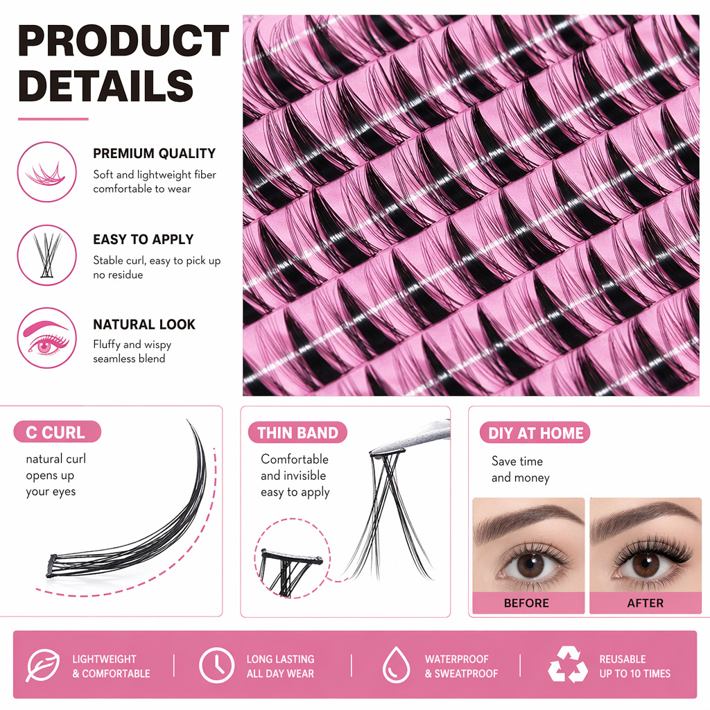 QIUNING Kirpik Demetleri Manga - Eyelash Extension Wet Look incelemesi ve fiyatı