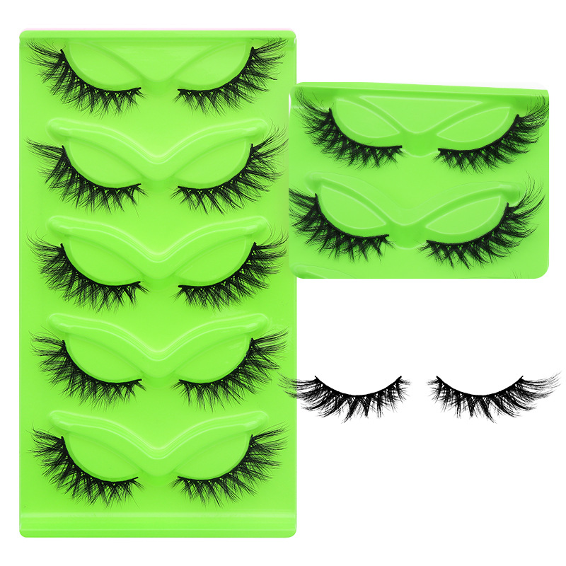 5 Çift Kalın Kabarık Takma Kir - Eyelash Extension Japanese incelemesi ve fiyatı