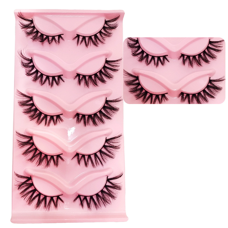 5 Çift Kalın Kabarık Takma Kir - Eyelash Extension Japanese incelemesi ve fiyatı