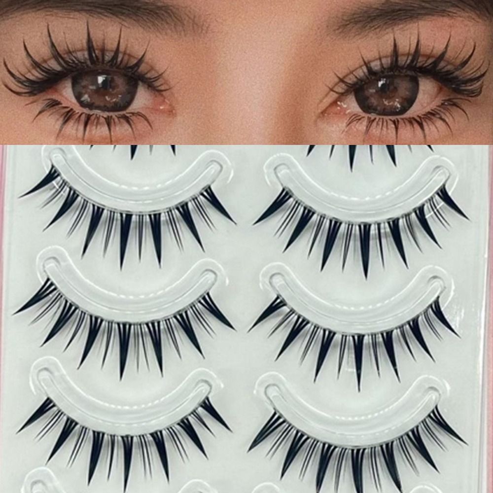 5 çift paketi japon Cosplay sa - Eyelash Extension Japanese incelemesi ve fiyatı