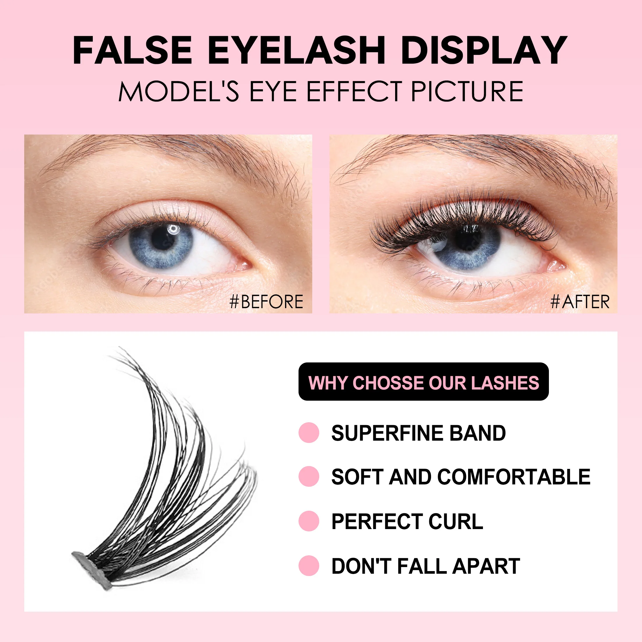 DIY Lashes uzatma kiti kirpikl - Eyelash Extension Equipment incelemesi ve fiyatı