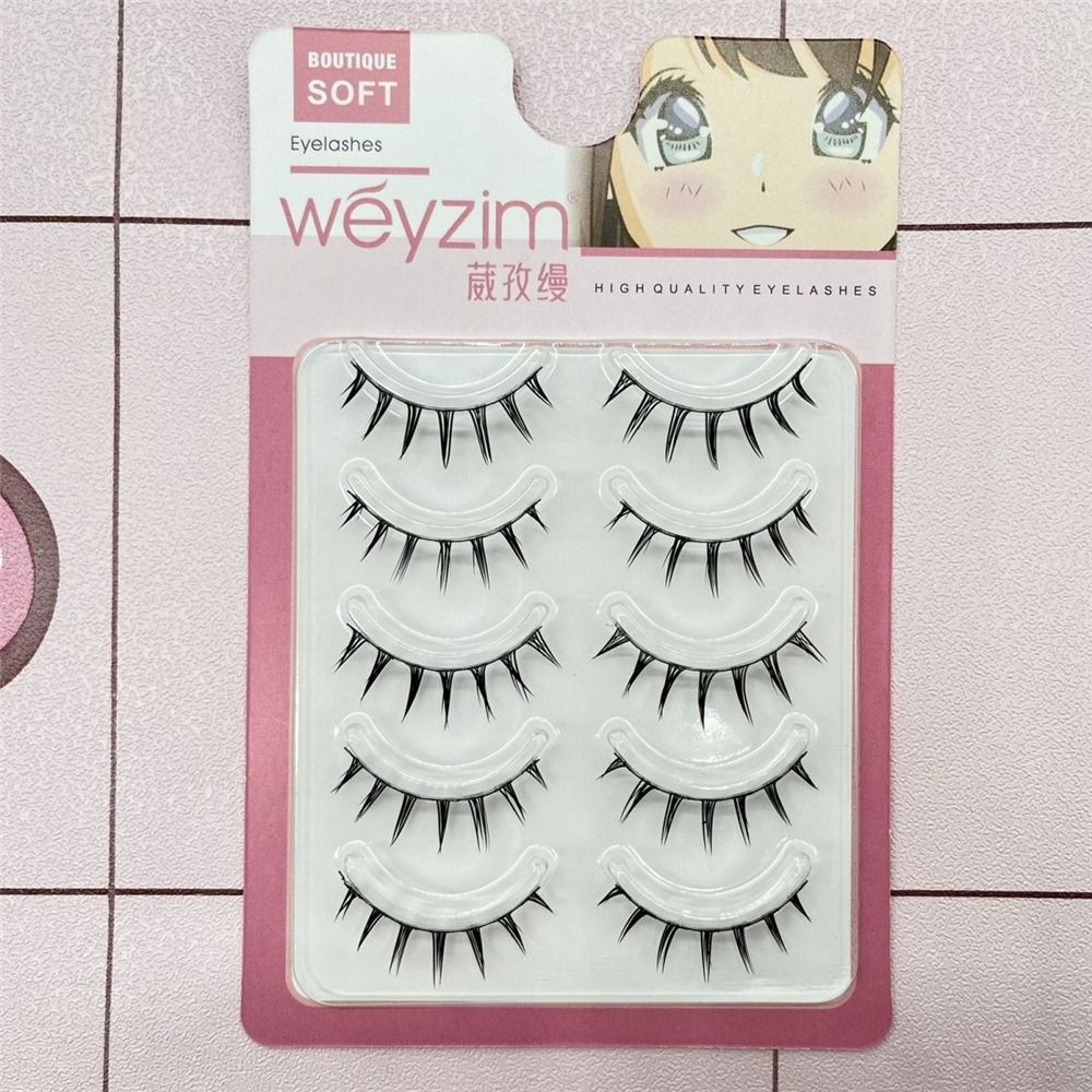 5 Çift Paket Japon Cosplay Tak - Eyelash Extension Japanese incelemesi ve fiyatı