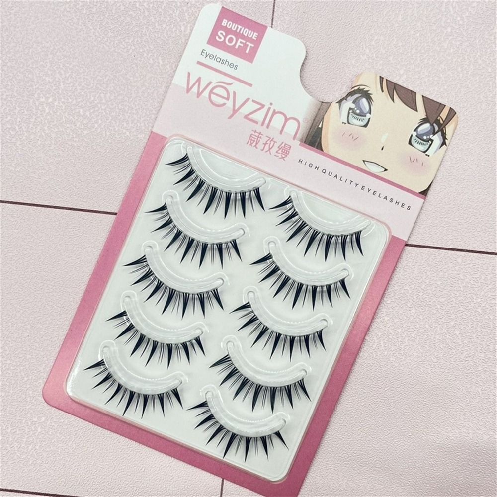 5 Çift Paket Japon Cosplay Tak - Eyelash Extension Japanese incelemesi ve fiyatı