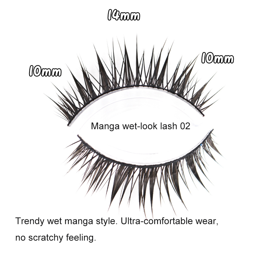 Manga Wet Look Kirpikler Siyah - Eyelash Extension Wet Look incelemesi ve fiyatı
